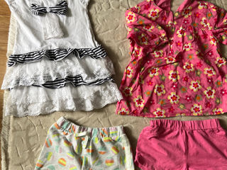 Детские вещи на девочку 3-4 лет, шорты, платья, юбки, и другое