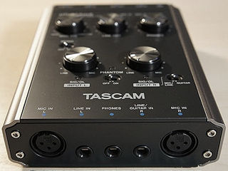 Внешняя звуковая карта "Tascam Professional US144-mk-ll...