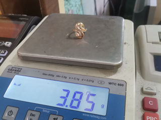 Женское золотое кольцо 585 пробы.Inel din aur 585 foto 8