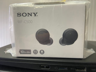 Bluetooth Earphones Tws Sony Wf-C500W, Blak foto 1