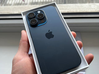 iPhone 15 Pro Blue Titanium 128 Gb nou