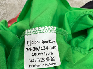 Rochie dans sportiv, la înălțimea 134-140cm foto 3