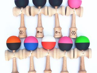 Kendama silk matte nou/joc kendama pill/kendama crack, clasic foto 1