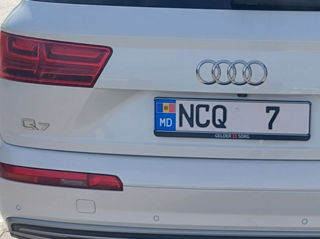 Numar personalizat NCQ 7