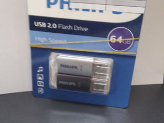 Philips USB 64Gb 2 bucati pret 250lei