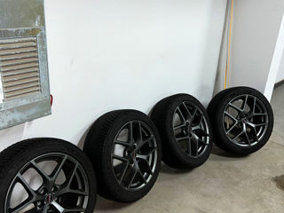 Urgent !!!Noi Borbet Germany R19 5x112 + Michelin Pilot Alpin 225/45R19 VW,Audi, Skoda,Seat,Porsche foto 7