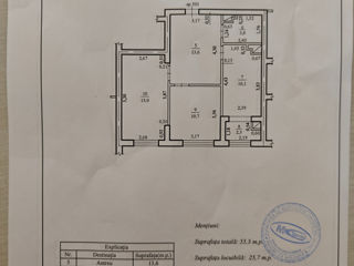 Apartament cu 2 camere, 56 m², Centru, Dumbrava, Chișinău mun. foto 2