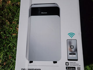 Новый осушитель / Dezumidificator Hisense D12CW, Smart Wi-Fi, 12l/zi foto 3