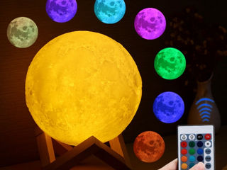 Луна ночник - moon lamp foto 5