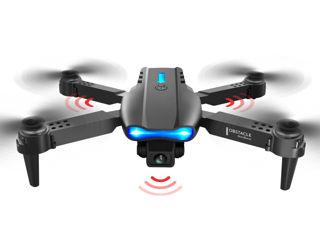 Drona E99 PRO cu senzori de coliziune foto 2
