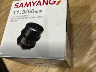 Samyang T1 3/50mm Новый в коробке foto 1