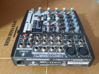 Mixer pasiv ,,behringer'' 1202 fx, rever, dilay , 99 programe echou !!! foto 2