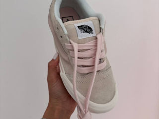 Vans KNU Skool Beige/Pink Women's foto 2