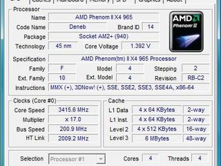 AsRock N68C-GS FX + Phenom x4 965(4core) 4x3.4Ghz foto 5