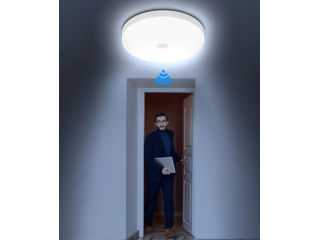 Plafoniera LED inteligentă Senzor de mișcare Plafoniera LED 24W Plafoniera inteligentă Avantaje:  Di