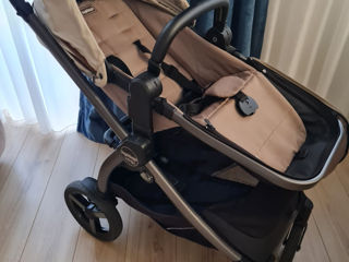 Carucior 2 in 1 Peg Perego Ypsi Combo Class, Bej foto 5