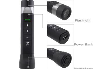 Мощный Bluetooth фонарь c динамиком - отличный и оригинальный подарок! foto 3