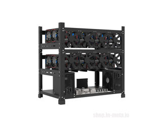 Id-212: Mining rig 12 gpu - case 12 video cards - майнинг - риг - ферма - для 12 видеокарт в сборе foto 1