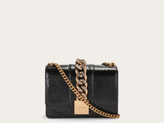 Geanta umar Carvela 'Mikhaela Chain Frnt Xbody' Snake Print Bag