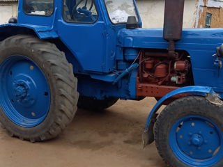 Tractor MTZ-80 cu remorcă, butoi și cultivator foto 2