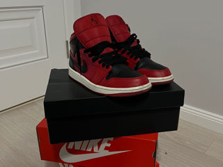 Air Jordan 1 mid (red) foto 3