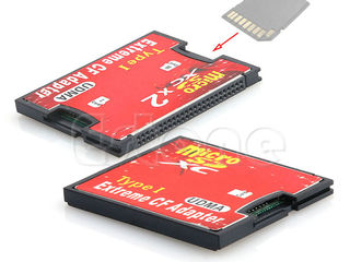 Переходник, адаптер CF Card Type Compact F - Micro SD foto 4