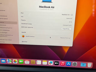 MacBook Air 15 M2 8/256GB Garantie 24luni foto 5