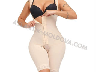 Lenjerie corectoare tip body cu corset LEFUN foto 13