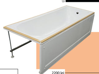 Cada pentru baie / acril - metal / în stoc peste 20 modele de diferite dimensiuni - Ванна акриловая foto 2
