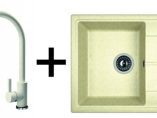 Set robinet Solo si chiuveta Nica 580. Brand (Dr.Gans). Calitate Premium. Garantie. foto 4