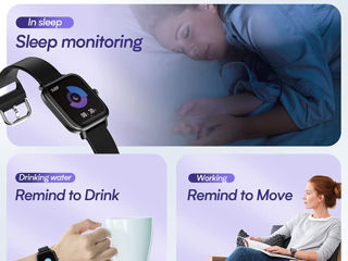 Smart Watch Смарт-часы, фитнес-трекер с экраном Ultra Retina 1,69 foto 6