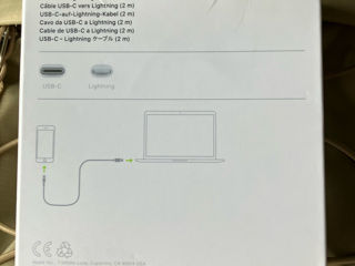 Apple USB-C to Lightning Cable (2m) foto 2