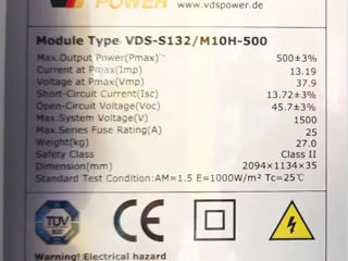 Panouri solare 545W, monocristalic, din Germania cu garantie de la producator 25 de ani! foto 2