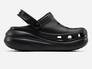 Crocs Classic Crush Clog Black Women's foto 5