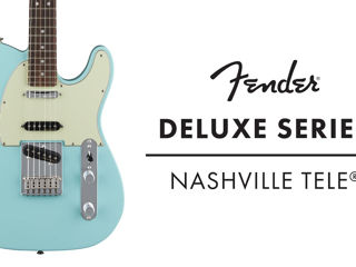 Fender Deluxe Nashville Telecaster Daphne Blue 2021!!! foto 5