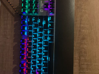 Tastatura Canyon RGB 100% cu extensie