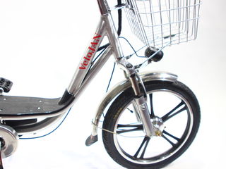 Bicicleta electrica 350w cu portbagaj moale posibil si in rate la 0% comision foto 4
