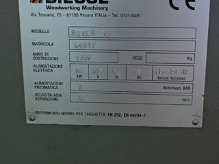 CNC Biesse Rover 15 – utilaj pentru găurire și frezare – 12.800 € foto 3