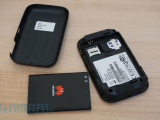 Huawei e5577Cs-321 AirBox 2 4G 3G WiFi modem router Akku baterie deblocat SIM internet foto 3