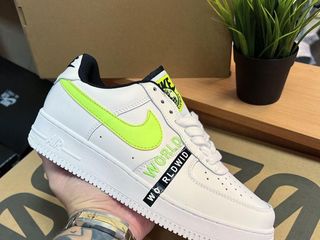 nike air force 1 worldwide white volt