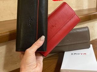 Огромный выбор кожаных кошельков турецкой фирмы Karya от фирмы Pigeon! foto 17