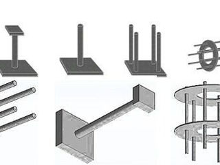 Закладные, арматурные каркасы