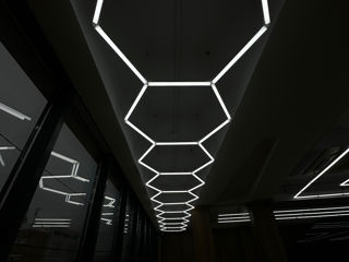 Hexagon led lights / / лампа для detailing four lumens foto 5