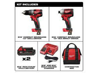 Milwaukee 2892-22CT набор brushless foto 2