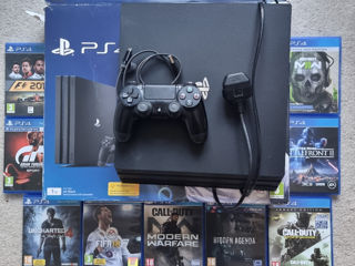 Playstation 4 Pro и 9 игр