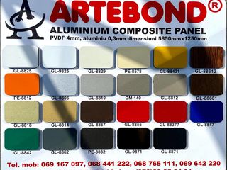 aluminium composite panel. bond. china.gamă largă de culori. foto 3