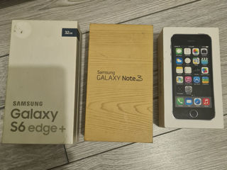 Оригинальные коробки iPhone 5s, Samsung Note 3, Samsung S6 Edge + foto 1