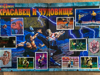 Журнал Mortal Kombat 2 Panini, редкость, заполнен наклейками   foto 2