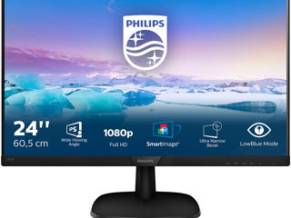 2 Monitor PHILIPS 23.8", Full HD, 75Hz stare ideală