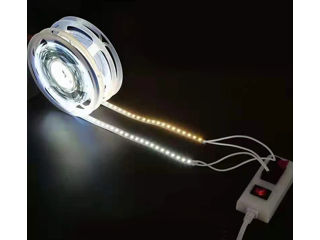 Bandă LED strălucitoare 220V, 12 W/m, 2835, 10m, 1200 LED, 4000K Nou!!!    Bandă LED pentru 220 volț foto 5